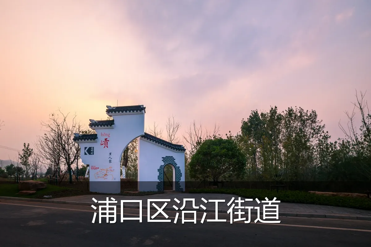 浦口区沿江街道